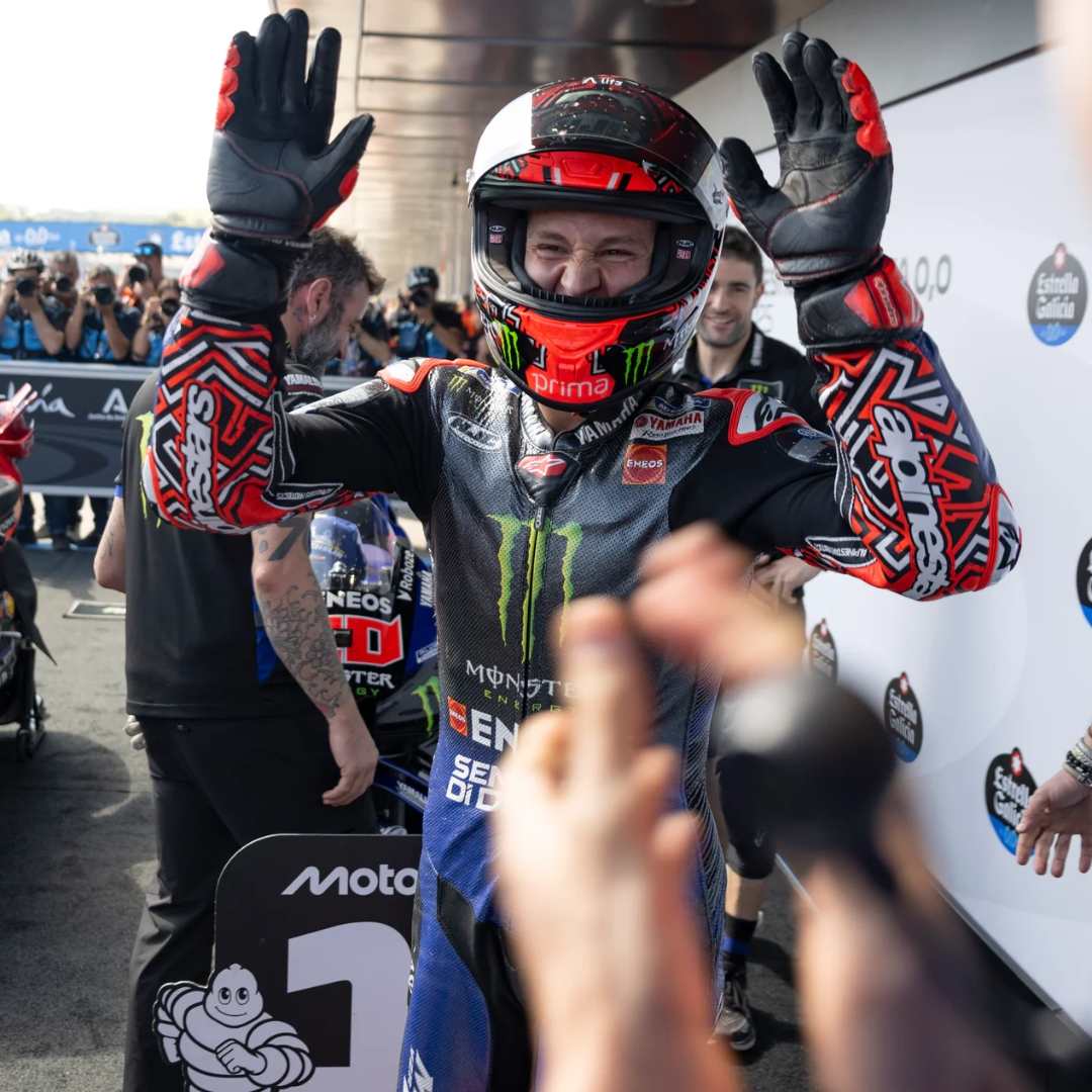 FABIO QUARTARARO - TEAM MONSTER ENERGY YAMAHA MOTOGP (PHOTO DE YAMAHA-RACING.COM)