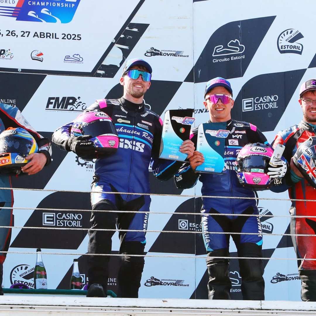 HARRY PAYNE & KÉVIN ROUSSEAU (PHOTO FB DE FIM SIDECAR WORLD CHAMPIONSHIP)