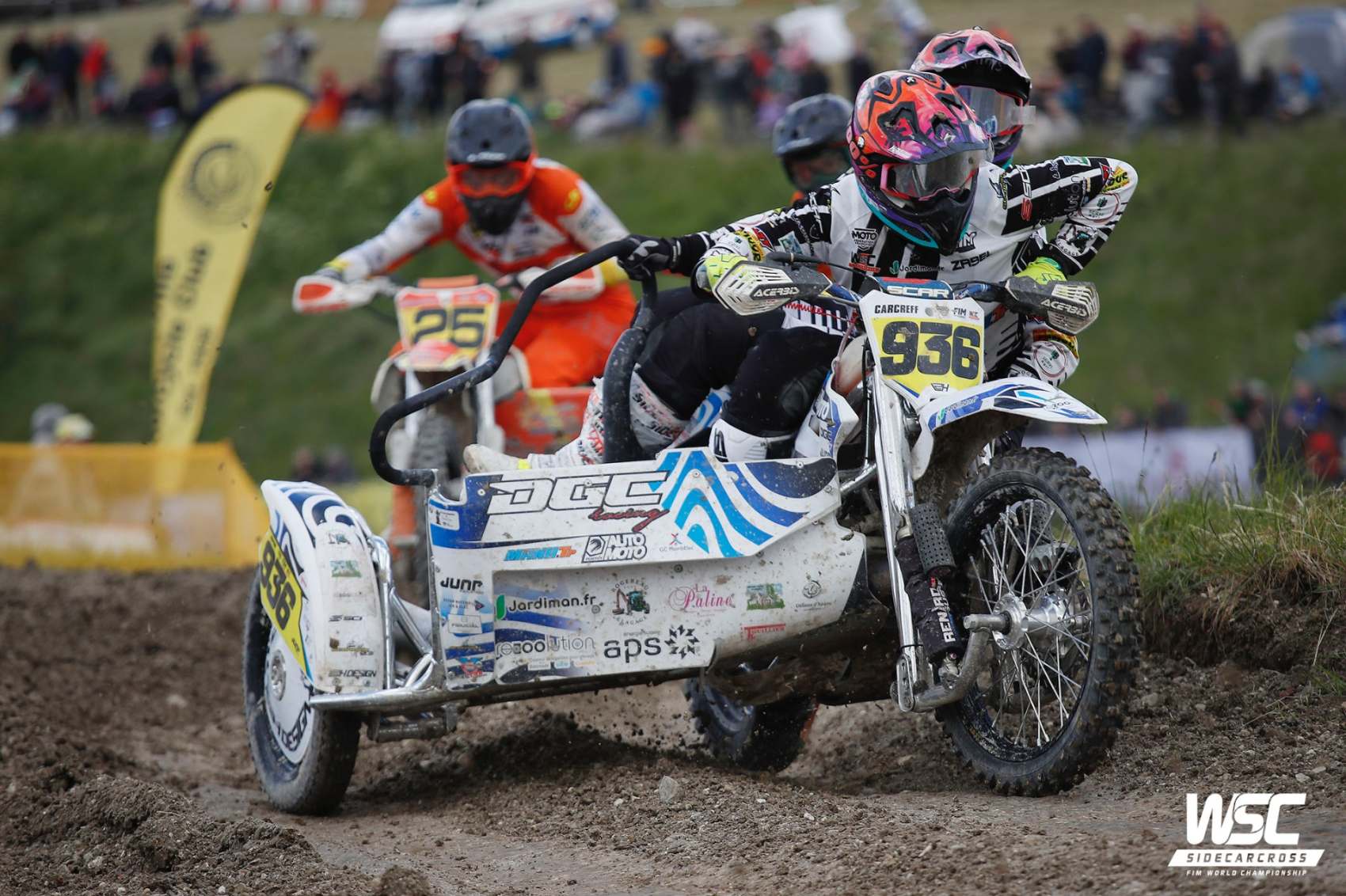 CANCREFF & HUPON - PHOTO DE WSC – FIM Sidecarcross