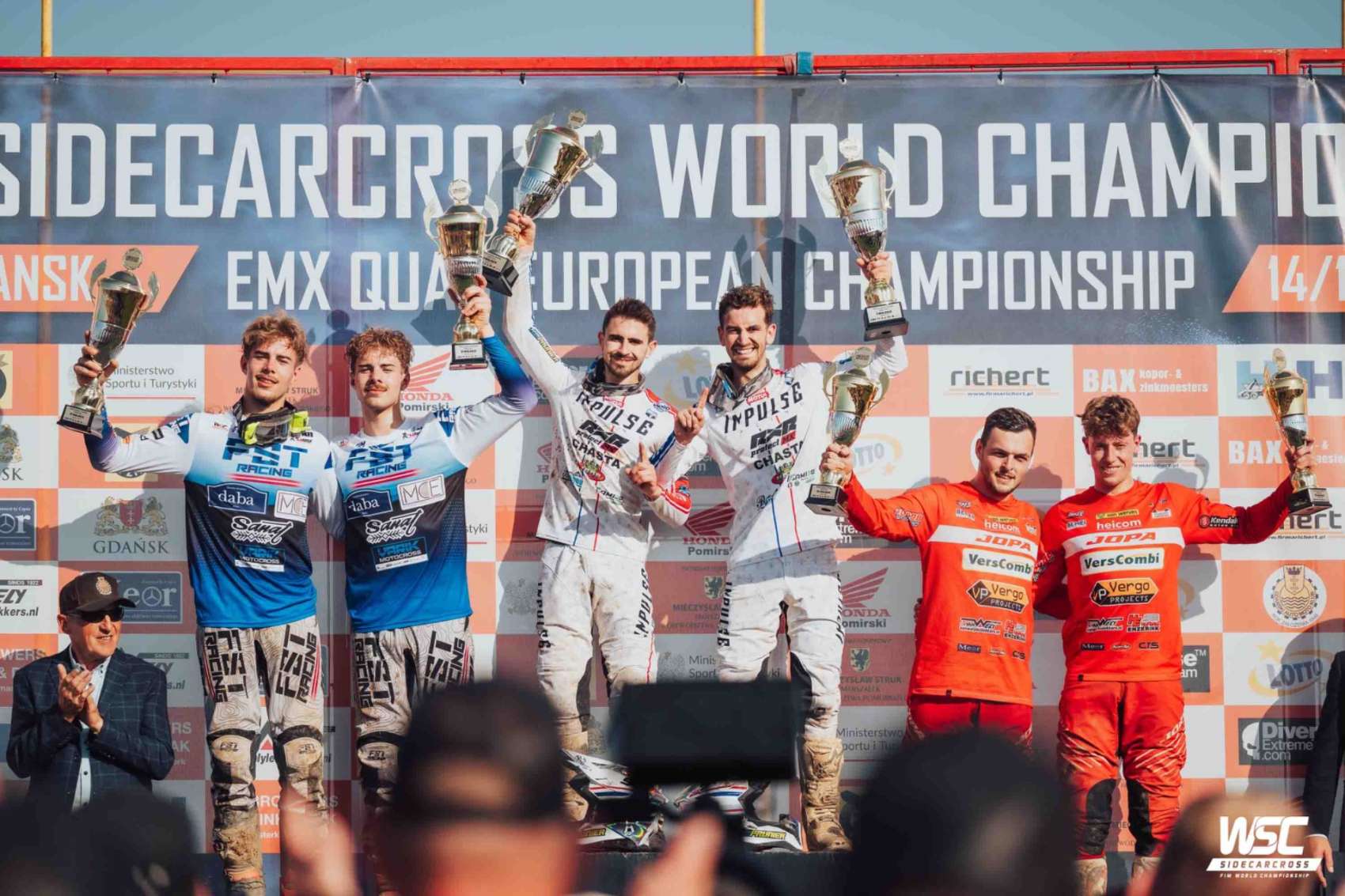 KILLIAN ET EVAN PRUNIER - WSC - (PHOTO DE VANDRAQ POUR FIMSIDECARCROSS.COM)