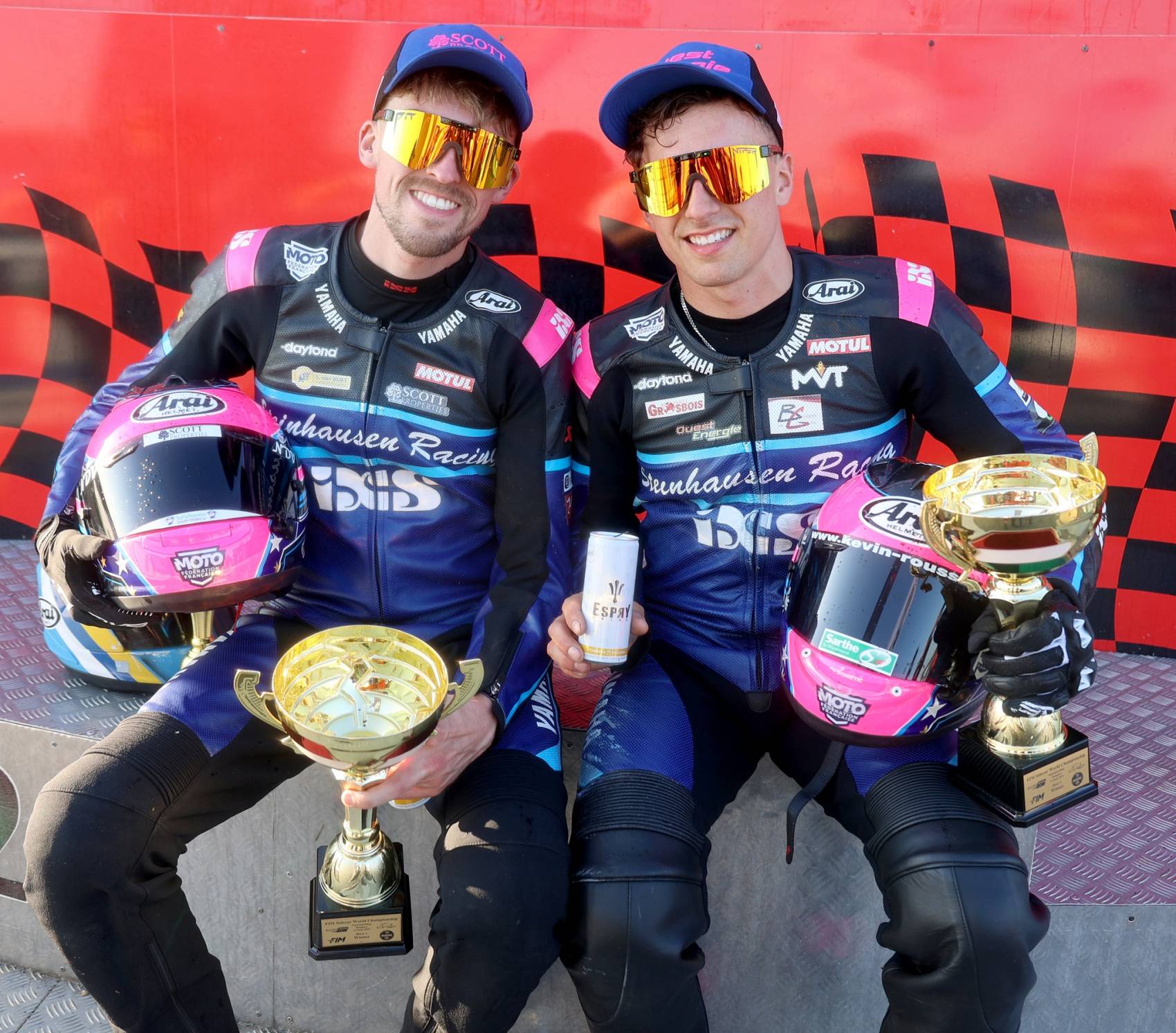 PAYNE & ROUSSEAU - (PHOTO FB DE FIM SIDECAR WORLD CHAMPIONSHIP