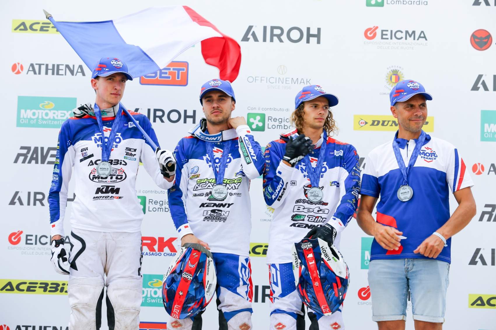 DAGNA, GIRAUDON, JOYON - EQUIPE DE FRANCE JUNIOR WORLD TROPHY - ISDE 2025