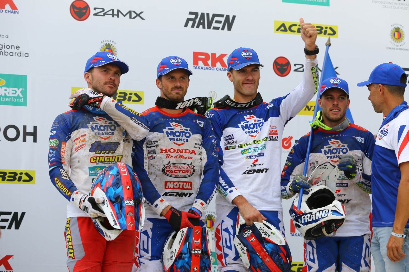 LE QUÉRÉ, BLANJOUE, ROUSSALY, ESPINASSE - EQUIPE DE FRANCE WORLD TROPHY - ISDE 2025