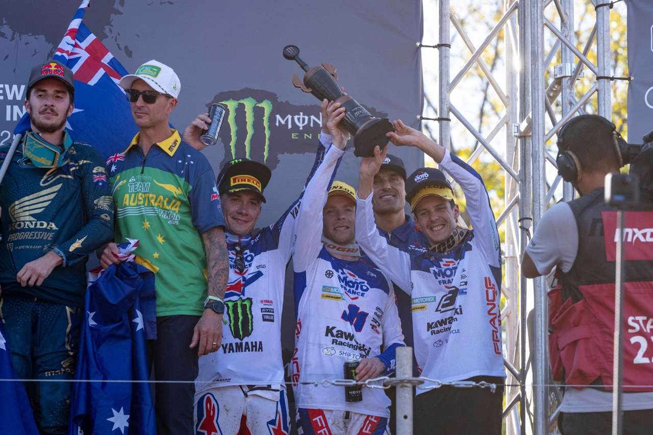 FEBVRE, RENAUX, VALIN - EQUIPE DE FRANCE MXDN