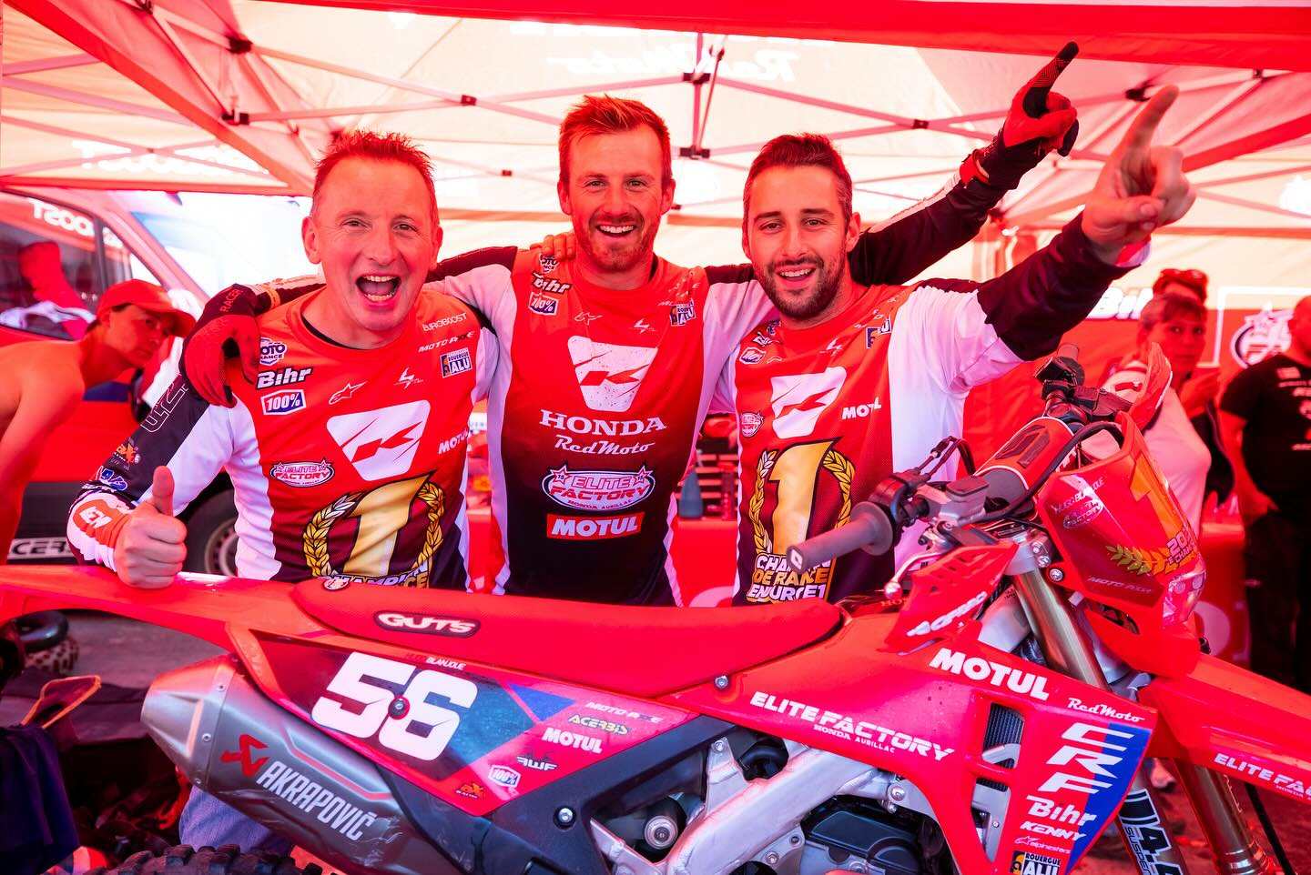 HUGO BLANJOUE - TEAM ELITE FACTORY HONDA MOTUL - PHOTO FB DE HUGO BLANJOUE