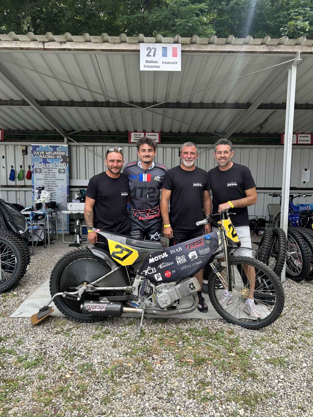 MATHIAS TRÉSARRIEU - LONG-TRACK - PHOTO FB DE MATHIAS TRESARRIEU