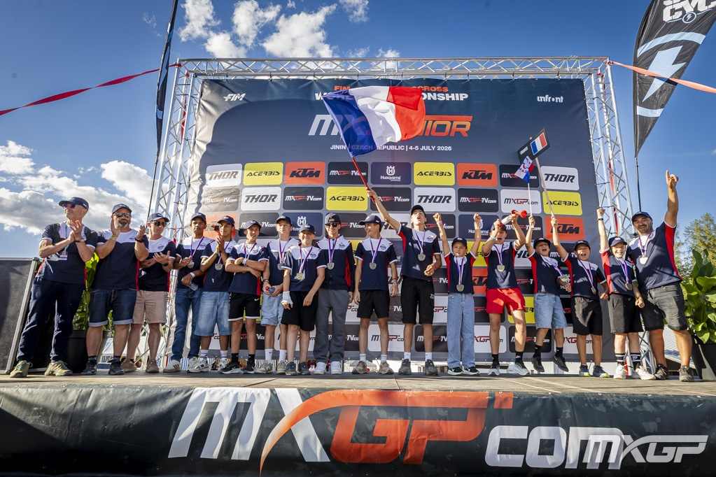 EQUIPE DE FRANCE - CHAMPIONNAT DU MONDE MX JUNIOR - PHOTO DE MXGP.COM